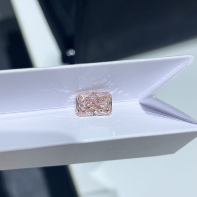 VS2-VVS2 CVD Lab Grown Różowe diamenty 1,5-3,0 ct Promienny szlif brylantowy