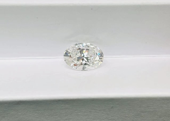 2.1ct kształt owalny Laboratory Grown CVD Diamond IGI Certified G VVS 2EX