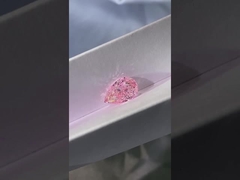 Różowa Gruszka Diament CVD