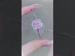 Laboratorium Diamentowa bransoletka Luźne Laboratorium Stworzone Diamenty Produkcja biżuterii Diament różowy